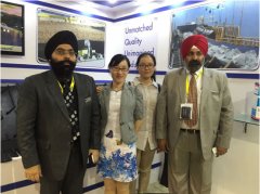 Our company participated “2016M&T EXPO"Of India
